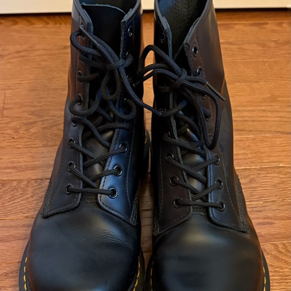 Dr. Martens Black Lace Up Boots